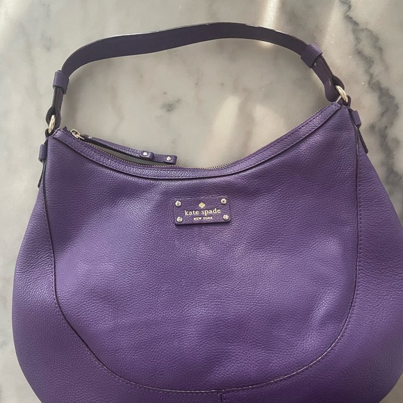 kate spade Handbags - Kate spade purple shoulder bag